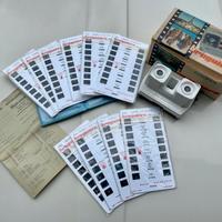 Visore stereoscopio vintage Bruguière Junior