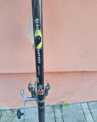 canna pesca alla trota 