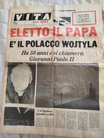 Quotidiano Vita - Elezione Papa Wojtyla 