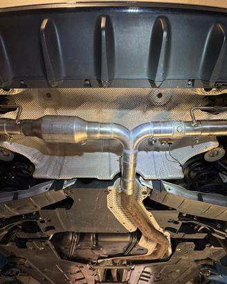 Scarico finale con valvola per Mercedes A W177