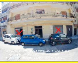 Lecce loc commerciale c/1 324 m, doppio ingresso