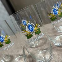 Bicchieri in vetro soffiato Bavaria