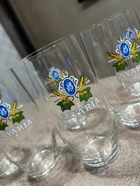 Bicchieri in vetro soffiato Bavaria