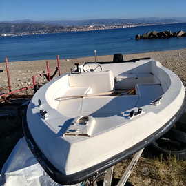 Motoscafo+ carrello +motori