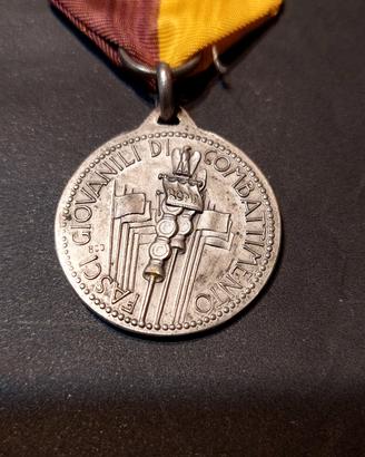 medaglia Fasci Giovanili di Combattimento 