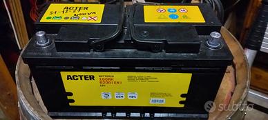 Batteria 100 ampere 820 si spunto
