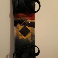 Snowboard Salomon Pulse 156 Tavola con attacchi