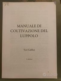 Manuale coltivazione luppolo 🍻