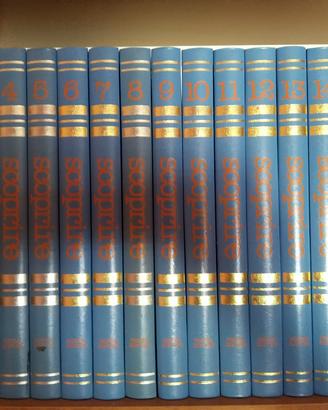 ENCICLOPEDIA "SCOPRIRE" COMPLETA 14 + 3 VOLUMI
