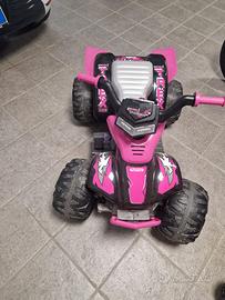 Quad peg perego T-rex