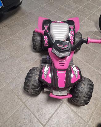 Quad peg perego T-rex