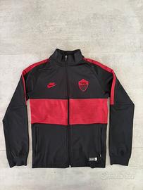 Giacca Nike AS Roma Dri-Fit nero/rosso