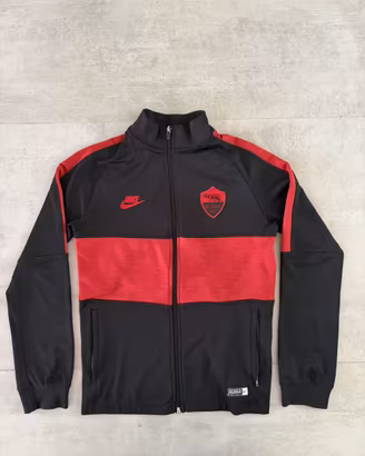 Giacca Nike AS Roma Dri-Fit nero/rosso