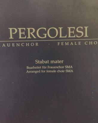 partiture Pergolesi - Liszt 