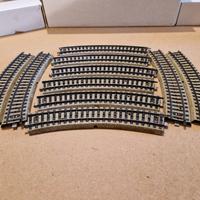 Marklin H0 10 Binari M Curva Media 5100 Rif Be 109