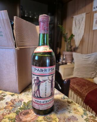 Vino etrusco Parrina 1974