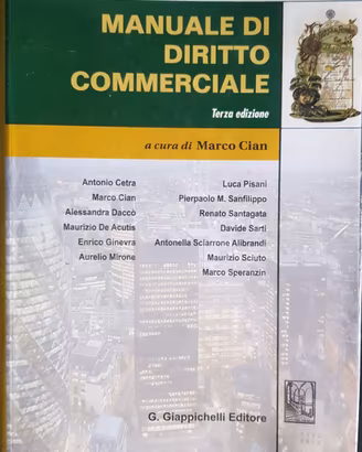 Manuale di Diritto Commerciale- Cian