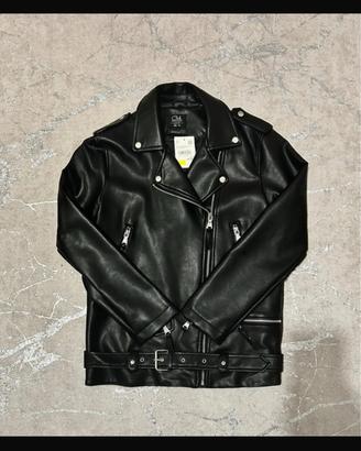 Giacca biker nuova con cartellino