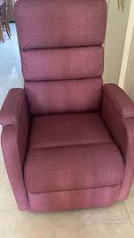 Poltrona reclinabile anziani
