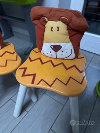 Sdie a forma di leone bambini