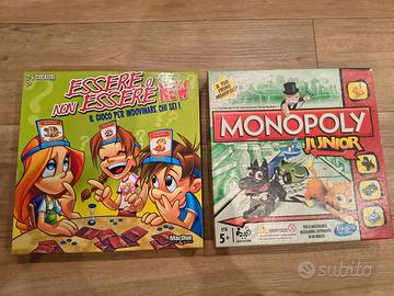 Monopoly Junior e Essere o non essere