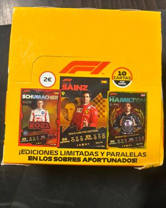 Box Formula 1 F1 2021 Turbo Attax Topps 24 booster