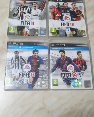 Fifa 11 12 13 14 per ps3
