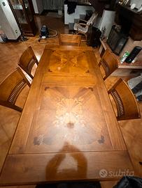 Tavolo e sedie Le Fablier