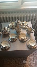 Rosenthal Pompadour Silver Overlay  anni 40