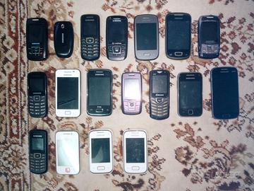 Collezione Telefono Cellulare Vintage Samsung