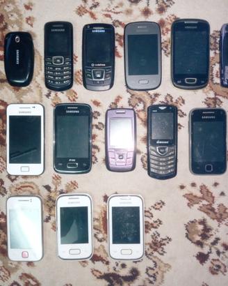 Collezione Telefono Cellulare Vintage Samsung
