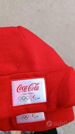 Cappelli Coca cola olimpiadi Milano Cortina 2026