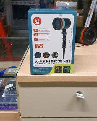 Lampada Natalizia Di Proiezione Laser