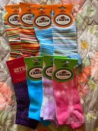 Set 8 calze corte nuove con etichetta  35-41