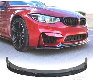SPOILER LIP PER BMW F80 M3 NERO LUCIDO