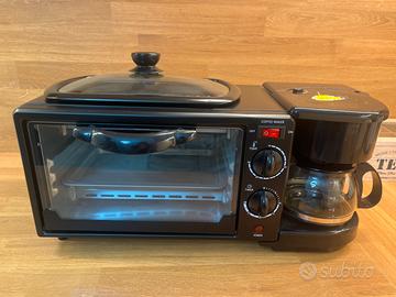 Machinetta caffè+fornetto+piastra cottura