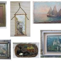Quadro barca Africa Colonie puzzle Castello Bavier