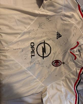 Maglia Milan 2004 autografata