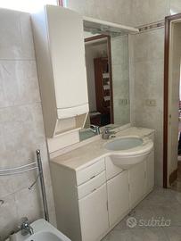 Mobile bagno laccato bianco