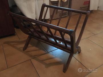 Portariviste legno vintage