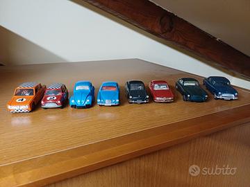 8 modellini obsoleti rari riverniciati scala 1/43