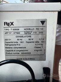 Congelatore a Pozzetto Marca Rex