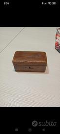 Piccolo baule vintage salvadanaio 