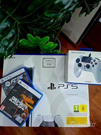Sony playstation 5 + giochi + controller