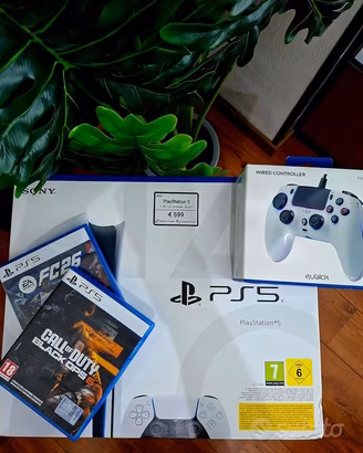 Sony playstation 5 + giochi + controller