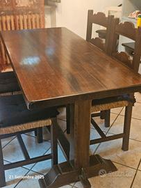 tavolo in legno originale spagnolo