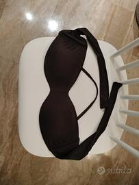 Costume da bagno 2 pezzi marrone cioccolato 
