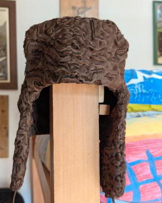 cappello uomo pelliccia vintage 
