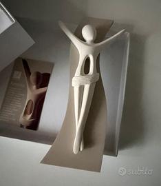 Crocifisso stilizzato “Cristo Kenosis Bianco”