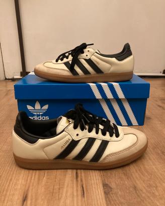 Adidas Samba OG W, Cream White/Core black - n. 38